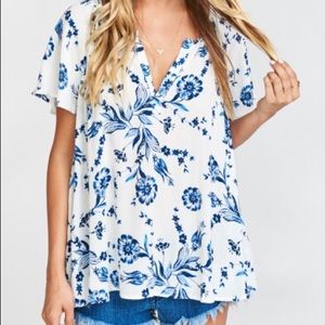 Show me your mumu Avalon top in southern bloom